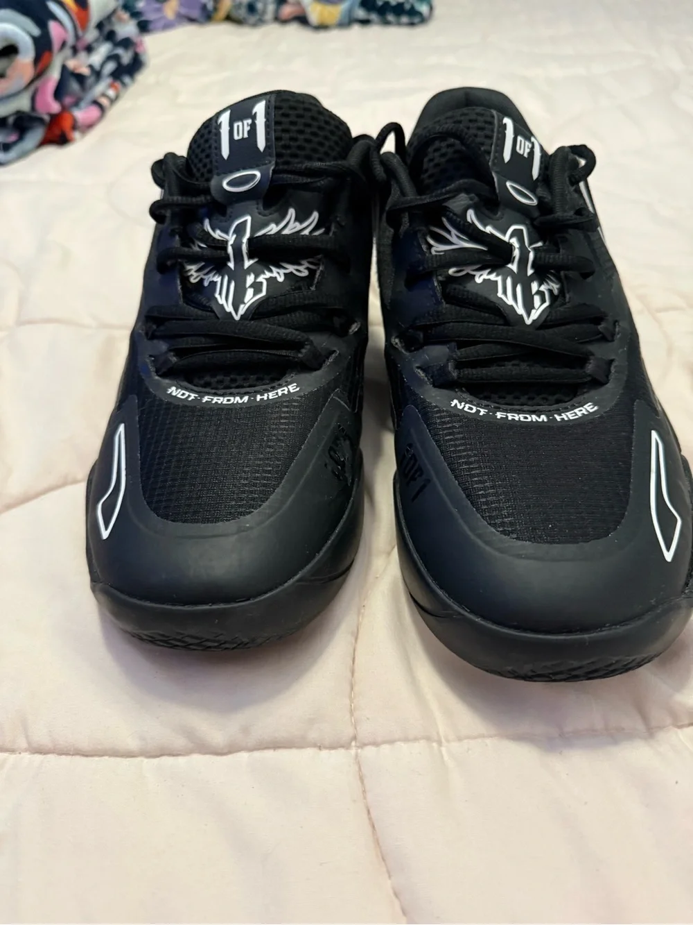 Puma MB01 Black and White Men's Sneakers
